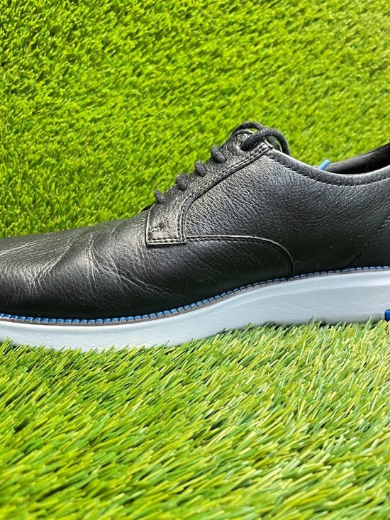 Cole Haan Grand Atlantic Mens Size 12 Black White Classic Leather Oxford Shoes main image 6